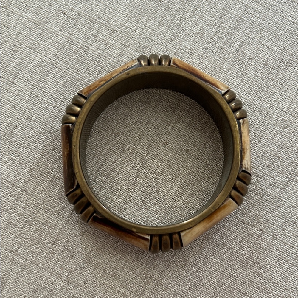 Zara Bamboo Metal Bangle